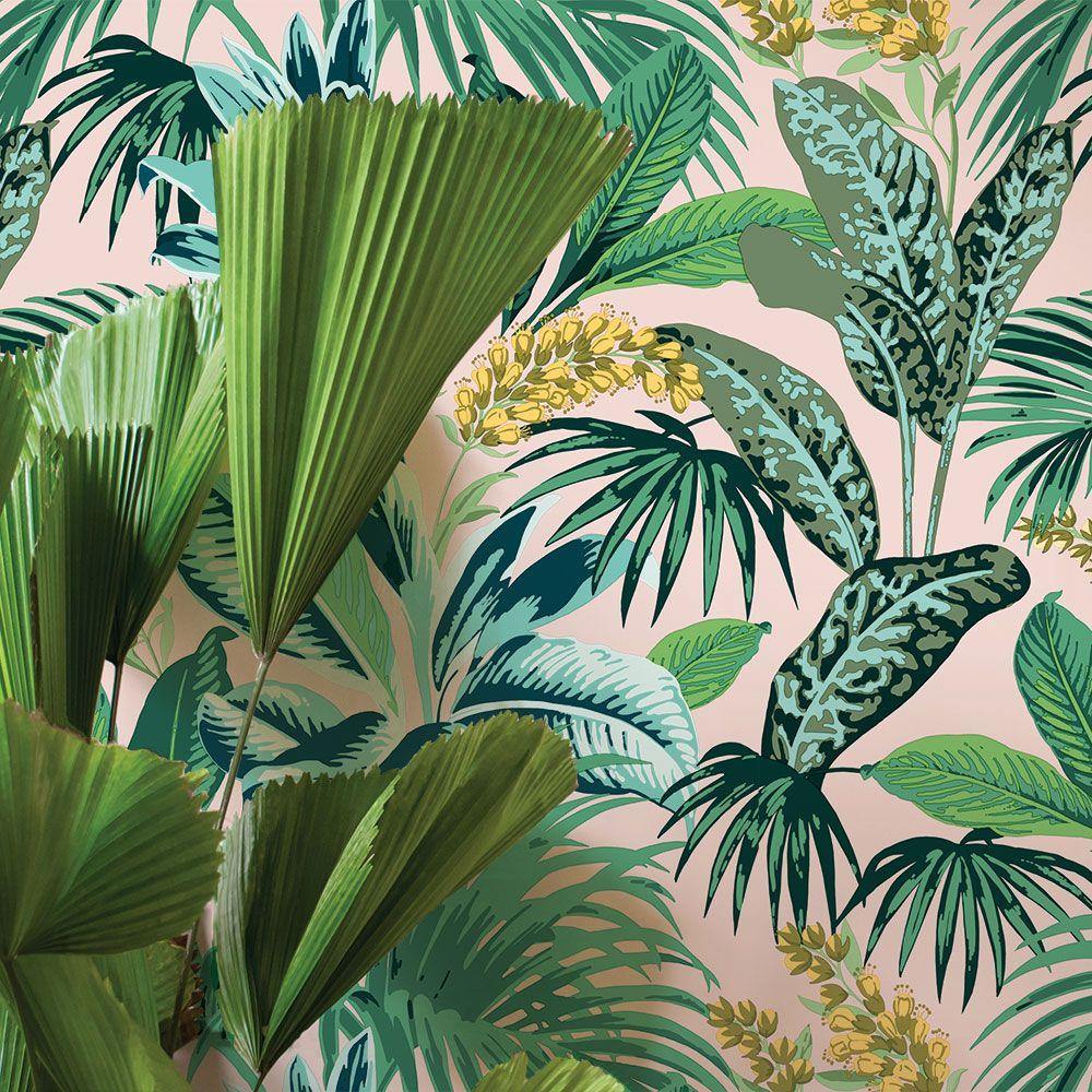 Tempaper Designs LIFESTYLE - Havana Palm Peel and Stick Wallpaper