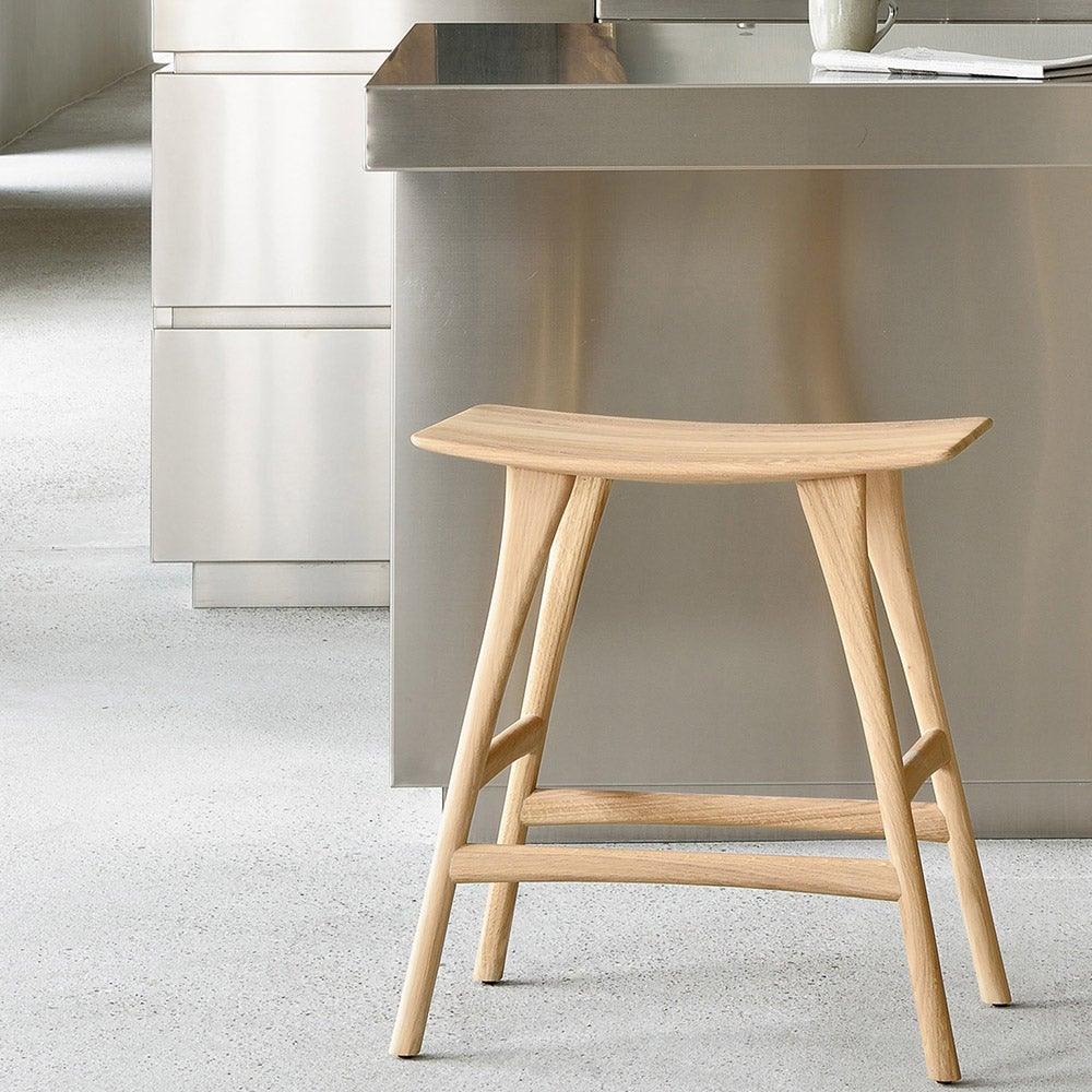 Ethnicraft FURNITURE - Osso Counter Stool