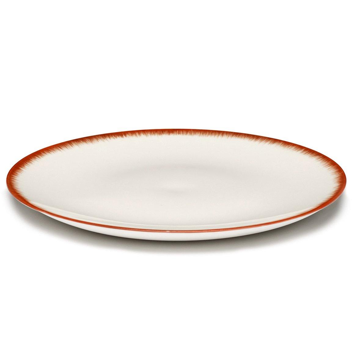 Serax TABLETOP - Dé Red & White Dinner Plate