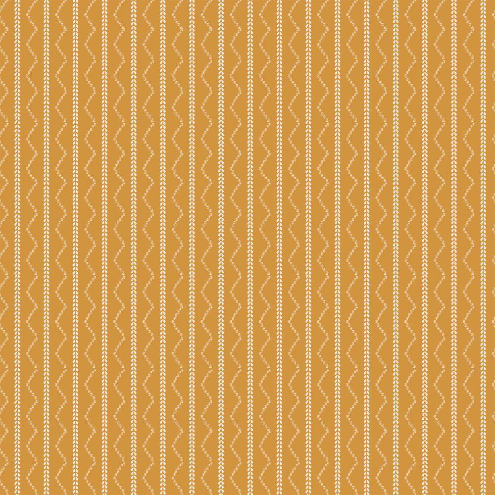 Tempaper Designs LIFESTYLE - Rick Rack Stripe Aztec Gold Peel and Stick Wallpaper