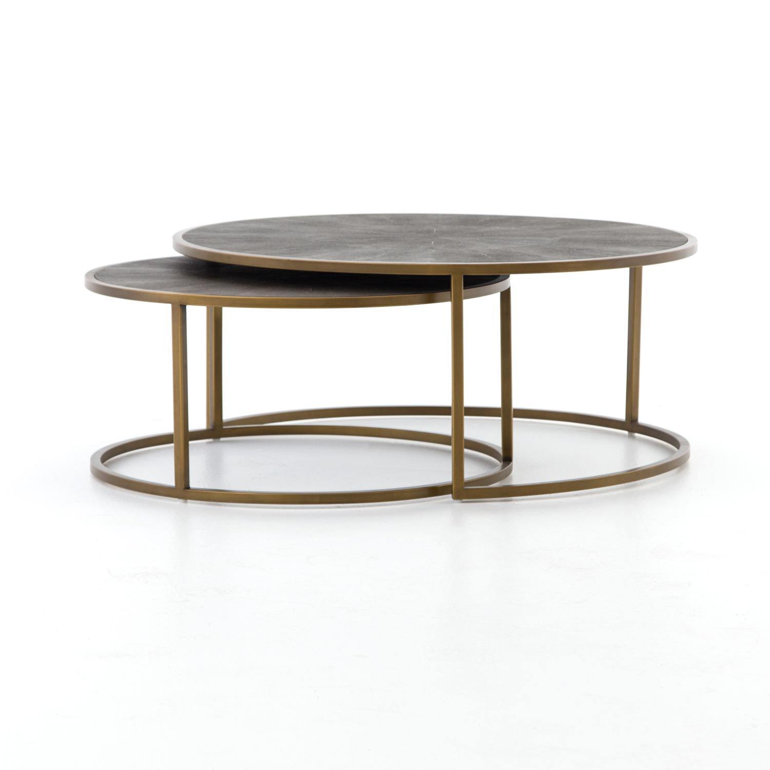 Four Hands FURNITURE - Shagreen Nesting Tables