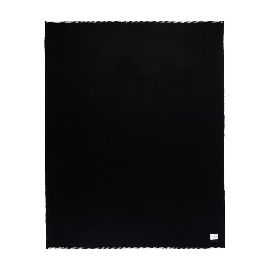 BLACKSAW TEXTILES - The Siempre Recycled Blanket - Speakeasy All Black