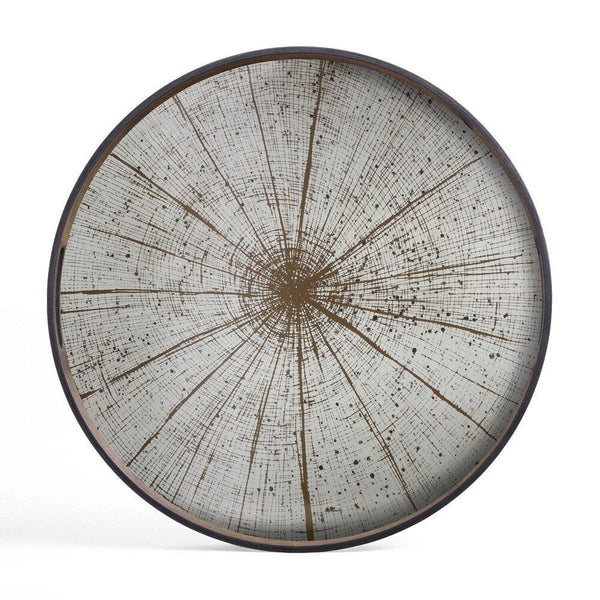 Notre Monde (Ethnicraft) DECORATIVE - Slice Small Round Mirror Tray