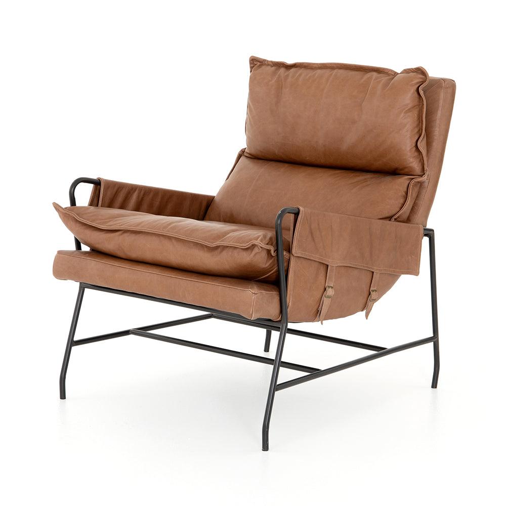 Four Hands FURNITURE - Taryn Leather Lounge Chair