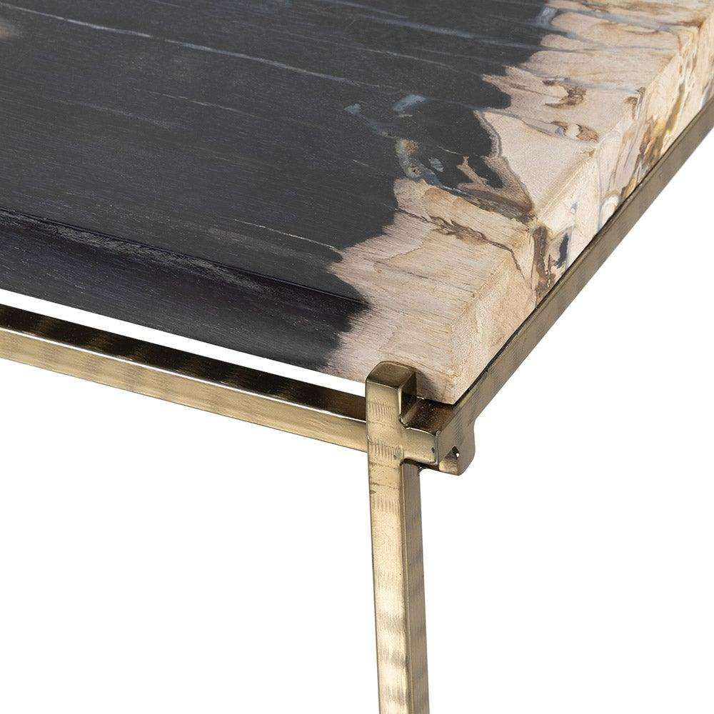 Four Hands DECORATIVE - Tig Petrified Wood End Table