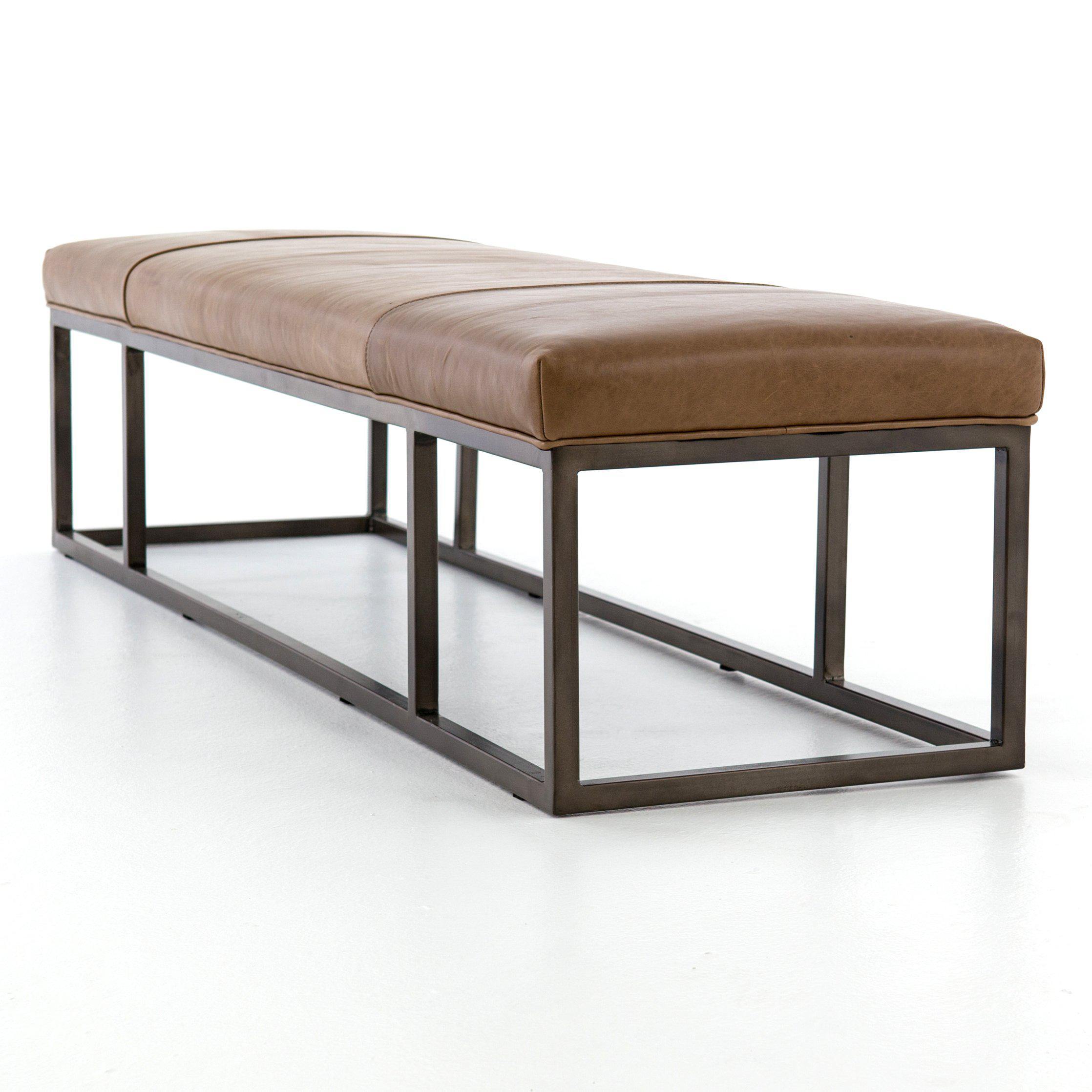 Four Hands FURNITURE - Windson Leather Bench